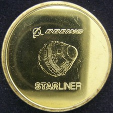 Starliner Gateway Boeing VINTAGE Challenge Coin