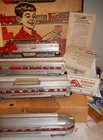 American Flyer NEW? Very Bright 20735 Santa Fe Passenger Set SB Last SF Set Made — photo 3