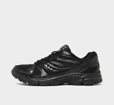Size 12 - Saucony Grid Ride Millennium Matte Mens Triple Black - Brand New
