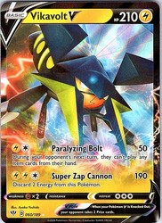 Vikavolt V 060/189 Darkness Ablaze Ultra Rare Holo