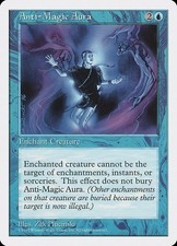 [MTG] Anti-Magic Aura (072) (5ED) HP-DMG