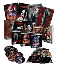 ART ATTACK TERRIFIER 1 2 3 4K BLU-RAY BOX SET - UMBRELLA ENT LIMITED # RARE! NEW