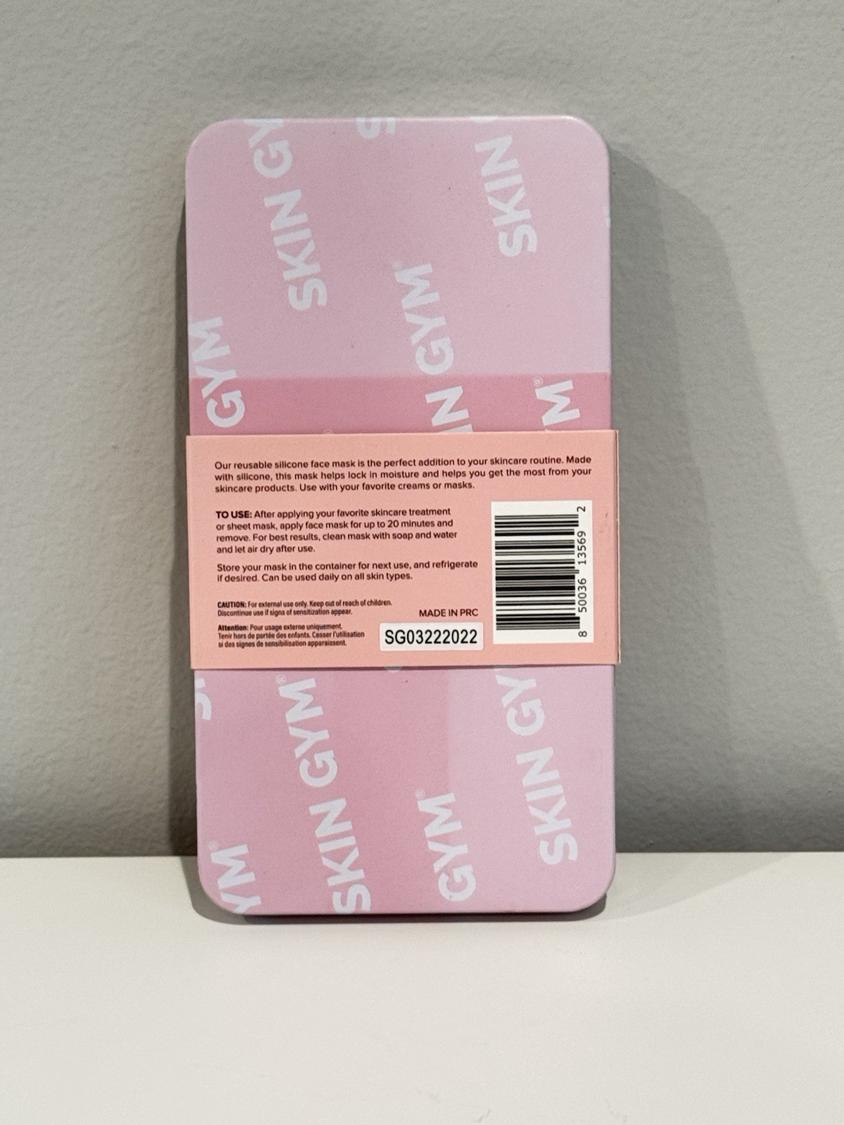 Skin Gym Reusable Silicone Face Mask  - Sealed and 100% Authentic