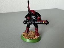 Warhammer 40K SPACE MARINE TACTICAL MARINE FIGURE  PAINTED