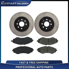 For 2000-2002 Daewoo Nubira C-Tek Front Disc Brake Pad Set Disc Brake Rotor