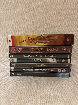 x7 PC Spiele u.a. Fallout 3, Mass Effect 2, Robot Wars u.a.