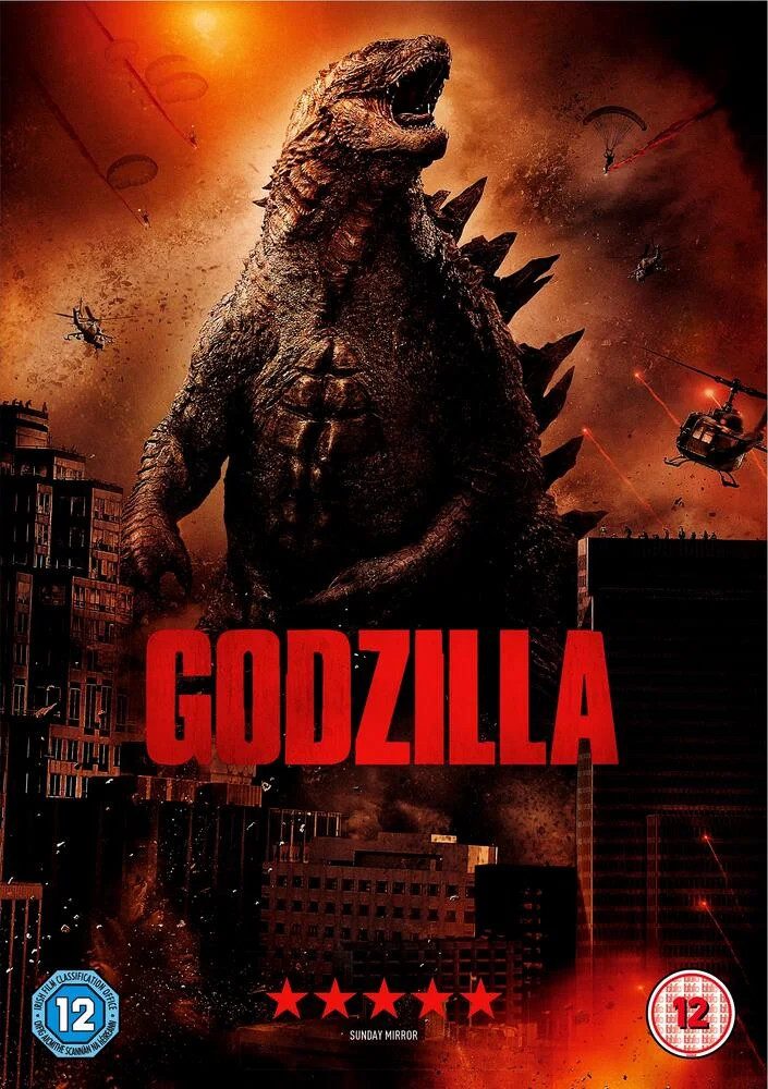 Godzilla (2014) DVD