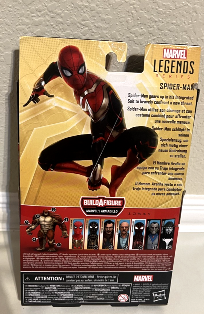 マーベル　マンシング Marvel Legends Series Spider-Man No Way Home Integrated Suit 6