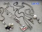 Vintage Jewel Kade JK Wearable Costume Jewelry LOT #3 Necklaces Charms