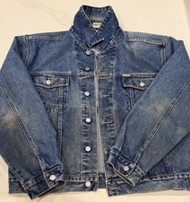 Vintage Denim GUESS By Georges Marciano Jean Jacket Size Large Made In USA