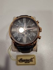 Mens Limited Edition Ingersoll Automatic Painte Rose-Gold Watch IN1409RBK