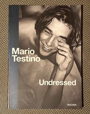 Mario Testino UNDRESSED book first edition OUT OF PRINT Taschen