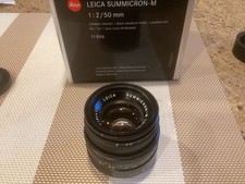 Leica Summicron-M 50mm F/2.0 *4th Black 11826C (6-Bit)