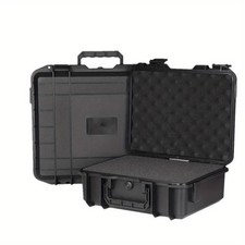 Waterproof Hard Carry Case Toolbox with Foam  Impact-Resistant Storage Box