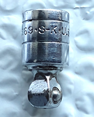 SK TOOLS USA 45169, 3/8'' DRIVE, 3/8'' ''WOBBLE'' EXTENSION, 1'' LONG.