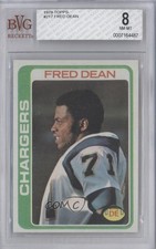 1978 Topps Fred Dean #217 BVG 8 HOF 1b8