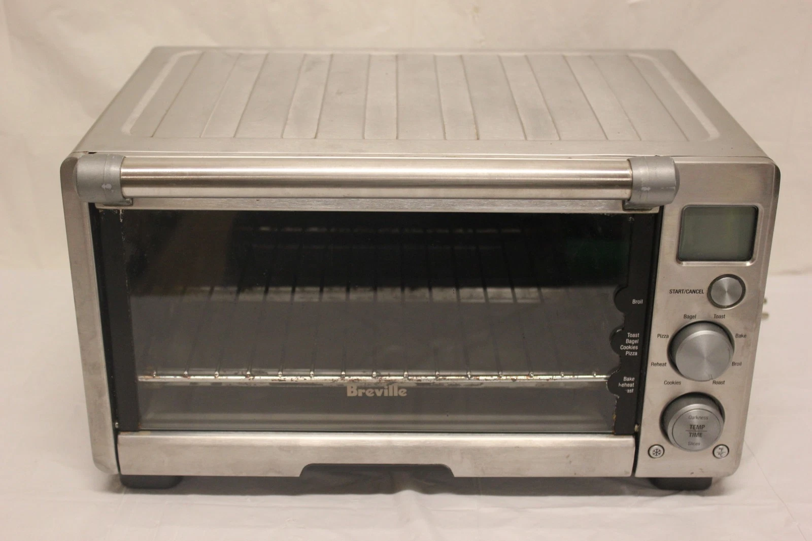 Breville Smart Oven Compact Model BOV650XL Great With Rack And Tray H4