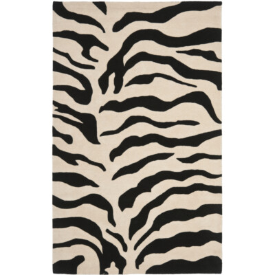 SAFAVIEH Soho SOH784A Handmade Beige / Black Rug