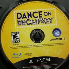Dance on Broadway (Sony PlayStation 3, 2011) PS3 Disc Only Move Required