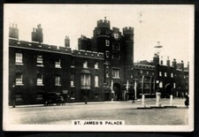 Tobacco Card, Senior Service, SIGHTS OF LONDON, 1935, St James's Palace, #3