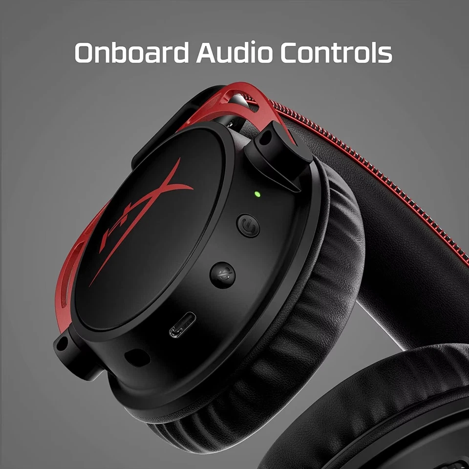 HYPERX Wireless Gaming Headset Cloud Alpha 2.4G Stereo Headphones Microphone AU - Image 3 of 4