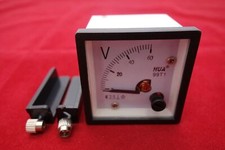 DC 0-60V Analog 48X48mm Voltage Analogue Panel meter 99T1 Directly connnected
