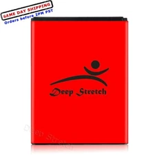 Deep Stretch 1400mAh Extended Slim Battery for Alcatel MyFlip 2 A406DL Cellphone