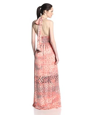 chinese dress ladies Long Halter Mermaid Prom Dress with Back Bow Navy / 2XLarge