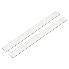 2Pcs 12" x 1" Copper Flat Bar,1/8" Thickness Tinned Copper Bar Stock