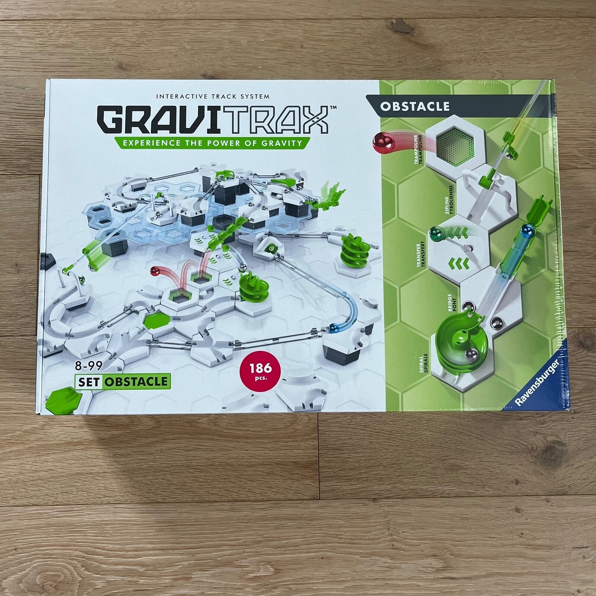 Ravensburger Interactive Track, GRAVITRAX Obstacle Set, 186 pieces
