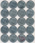1977 D KENNEDY HALF DOLLAR ROLL