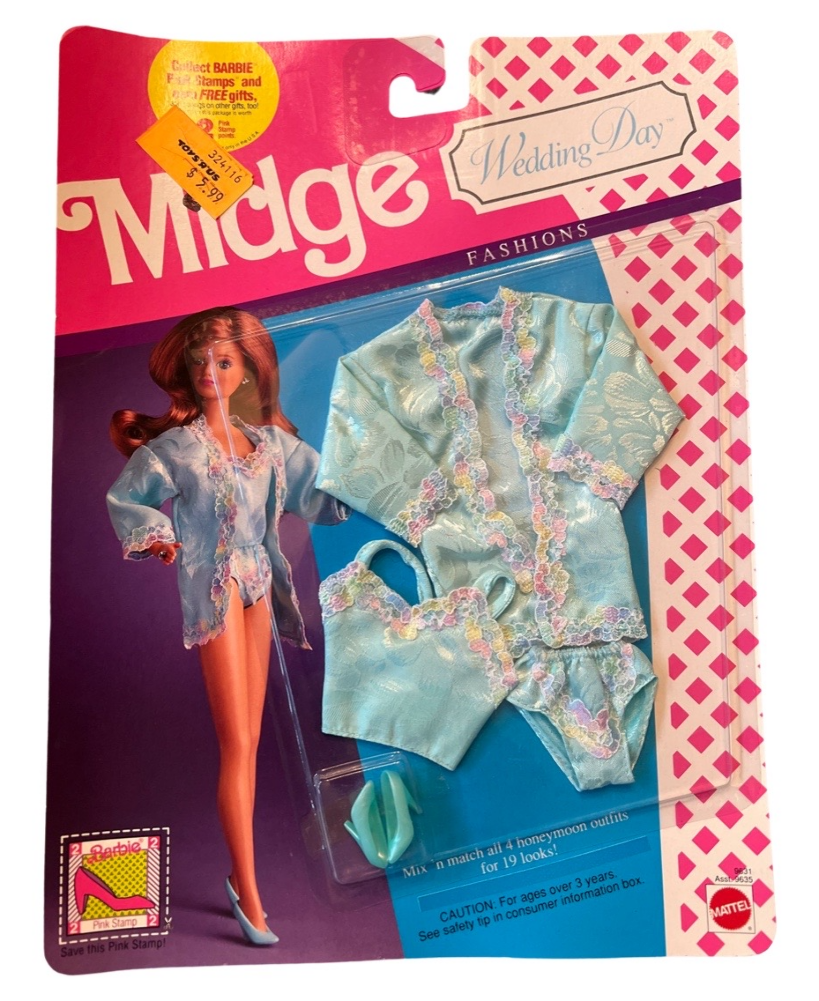 Barbie Midge Wedding Day Fashion Lingerie Set Outfit New in Box