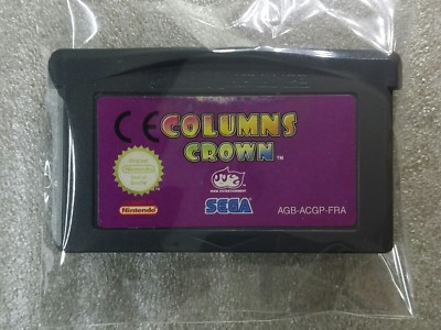 Columns Crown – Jeu Game Boy Advance – GBA – Cartouche – Puzzle – Bon État