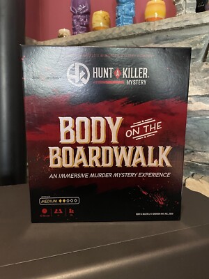 Hunt A Killer: Body On The Boardwalk - Solution Sealed, Contents Inventoried
