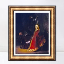 Framed Canvas Art Giclee Print Series#066 by Rembrandt Harmenszoon van Rijn