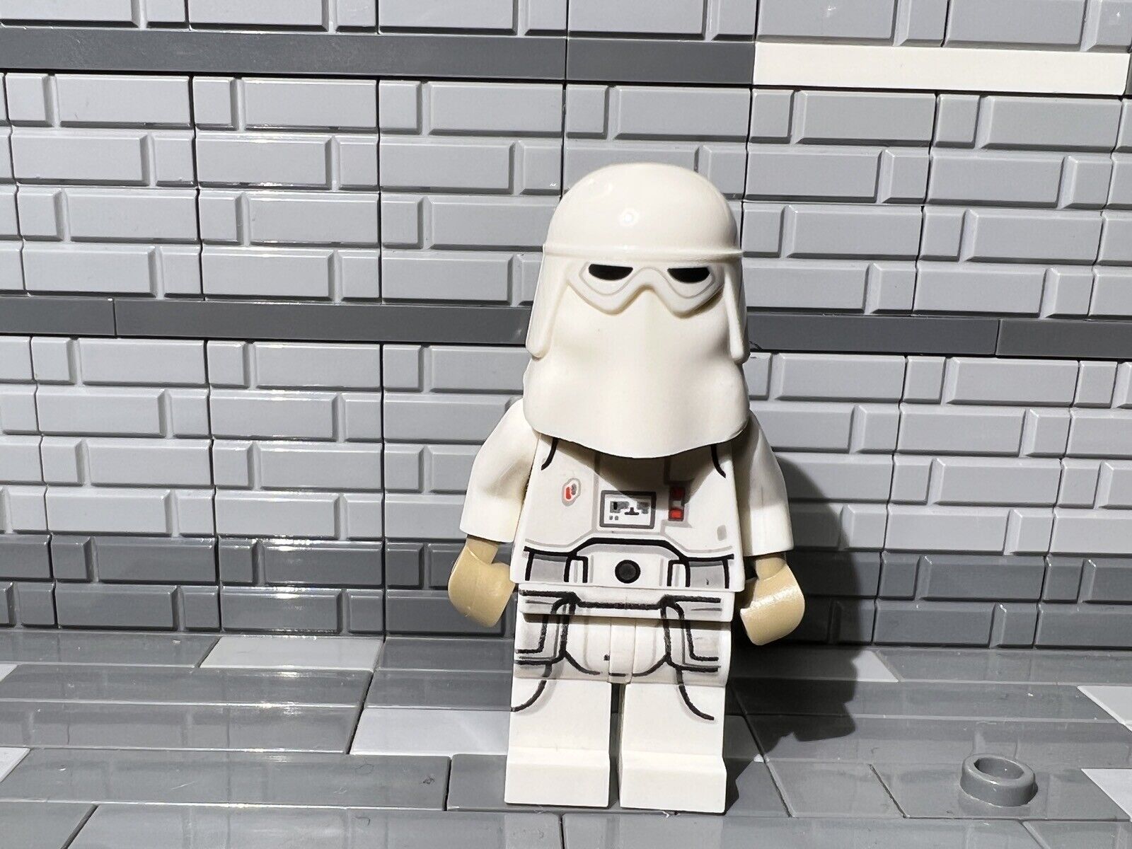 LEGO Star Wars Snowtrooper Minifigiure Cheek Lines (75288) sw1103
