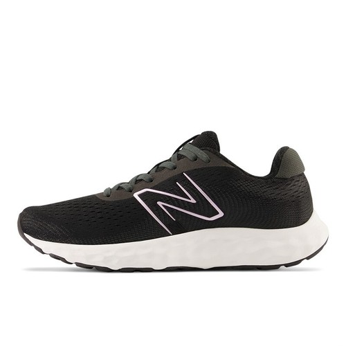 New Balance Womens 520 V8 Neutral Running Shoes Black/White Size Uk 9 EU 43 - Picture 2 of 9