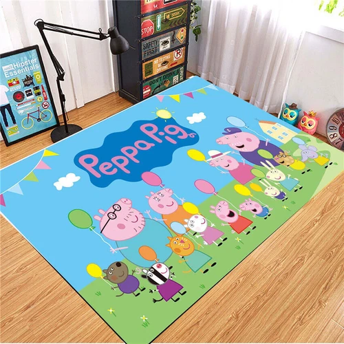 Peppa Pig Cartoon Quilt Duvet Doona Bezug Bettwäsche Set Single Double Queen Neu - Bild 16 von 36