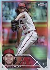 [DIGITAL] Topps Bunt - Zac Gallen - Topps Chrome 23 S1 - Refractor Base