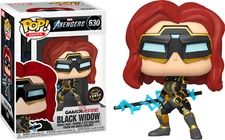 Avengers Game - Black Widow Glow (CHASE) Funko Pop Vinyl Figure NEW RARE +Protec