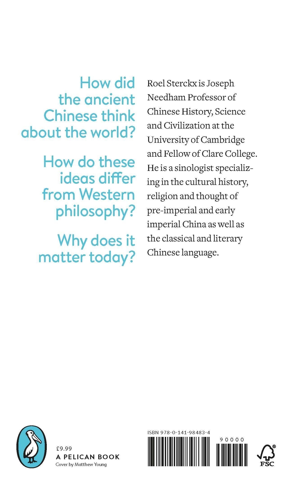 Thumbnail - Chinese Thought | From Confucius To Cook Ding | Roel Sterckx |