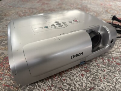 Epson EMP-S4 LCD Projector 648 hr. W, VGA Cable, Power Cord & Carry Case