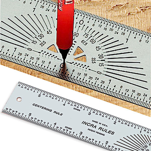 Incra CENTER12 Centering Rule 12-Inch
