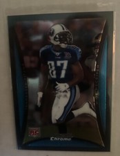 2008 Bowman Chrome Lavelle Hawkins Rookie #BC99 Tennessee Titans Football Card