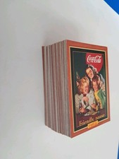 Tarjetas de Coleccionistas Coca Cola Memorabilia 1995 Juego Completo Serie 4