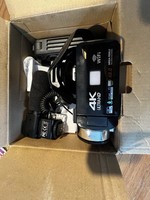 4K Ultra HD Digital Life Camcorder + 128GB SD Card + Accessories