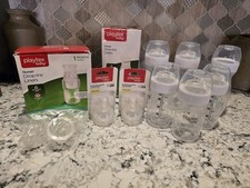 Playtex Baby Nurser Bottles  Nipples Lot Drop-Ins Liners 3- 4 oz, 3- 8 oz More