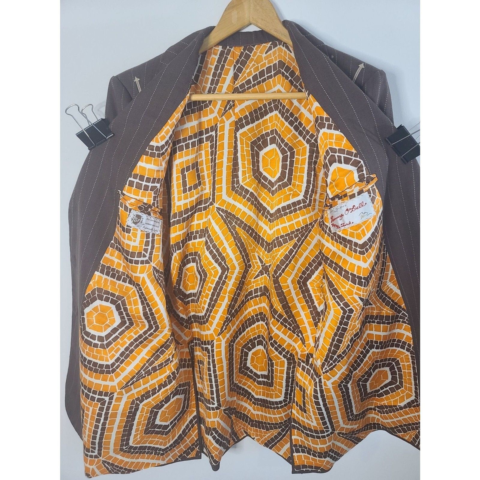70's Rare Vintage Nathan Turk Custom Suit made for Kenny O'dell image 5