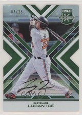 2016 Panini Elite Extra Edition Status Emerald Die-Cut 3/25 Logan Ice Auto 0a3