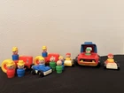 Vintage Fisher Price Little People Accessories Figures Lot